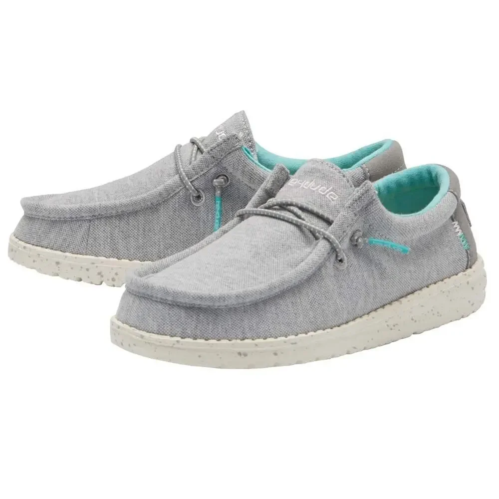HEYDUDE BOY'S WALLY YOUTH MULTIPLE COLORS | BOYS SHOES |LIGHT-WEIGHT